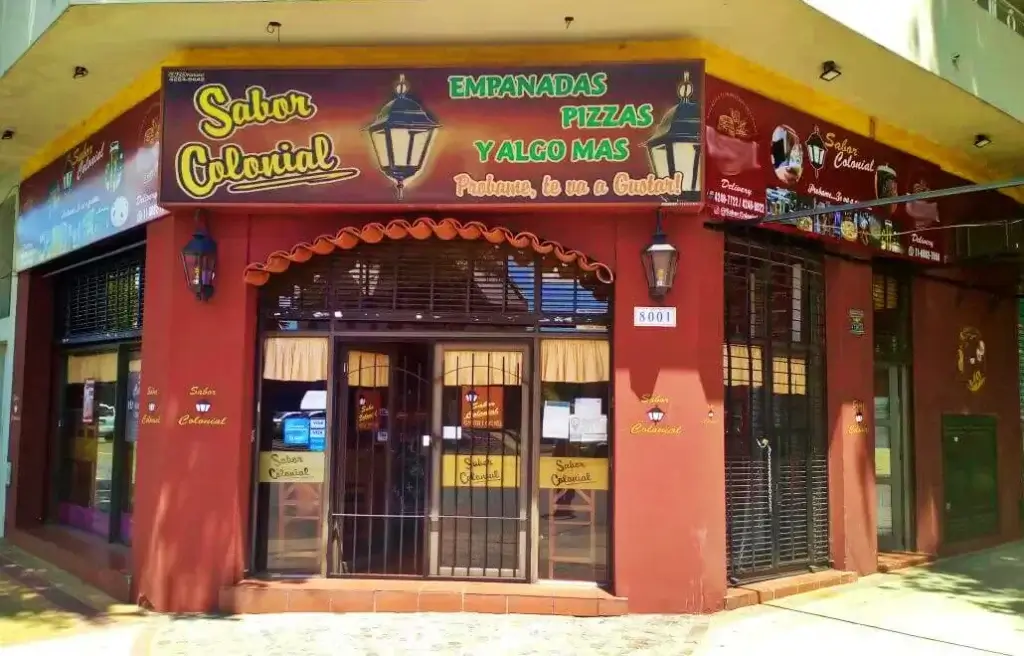 Frente local Sabor Colonial Banfield