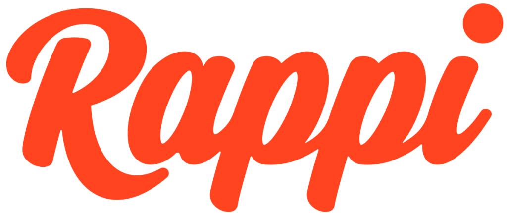 Logo del servicio de delivery Rappi