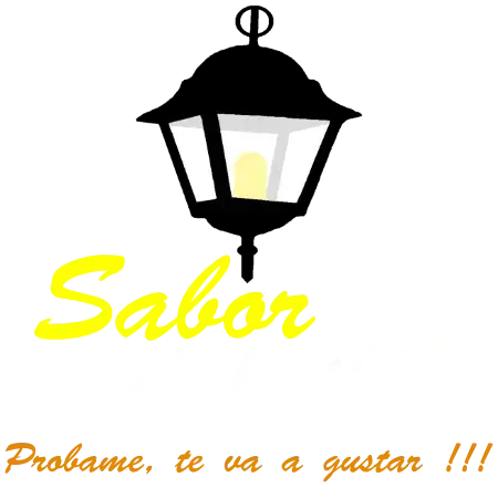Imagotipo de Sabor Colonial con farol colonial, nombre de marca y frase “Probame, te va a gustar” para Quienes somos.